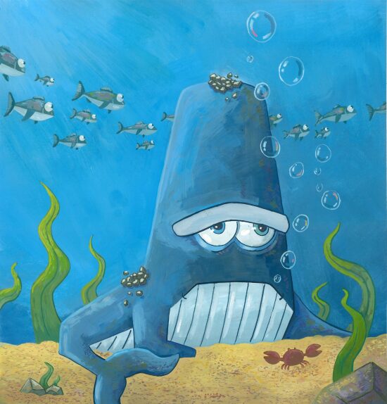 Baleine sous gravier